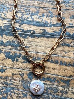 Pearl Star Necklace